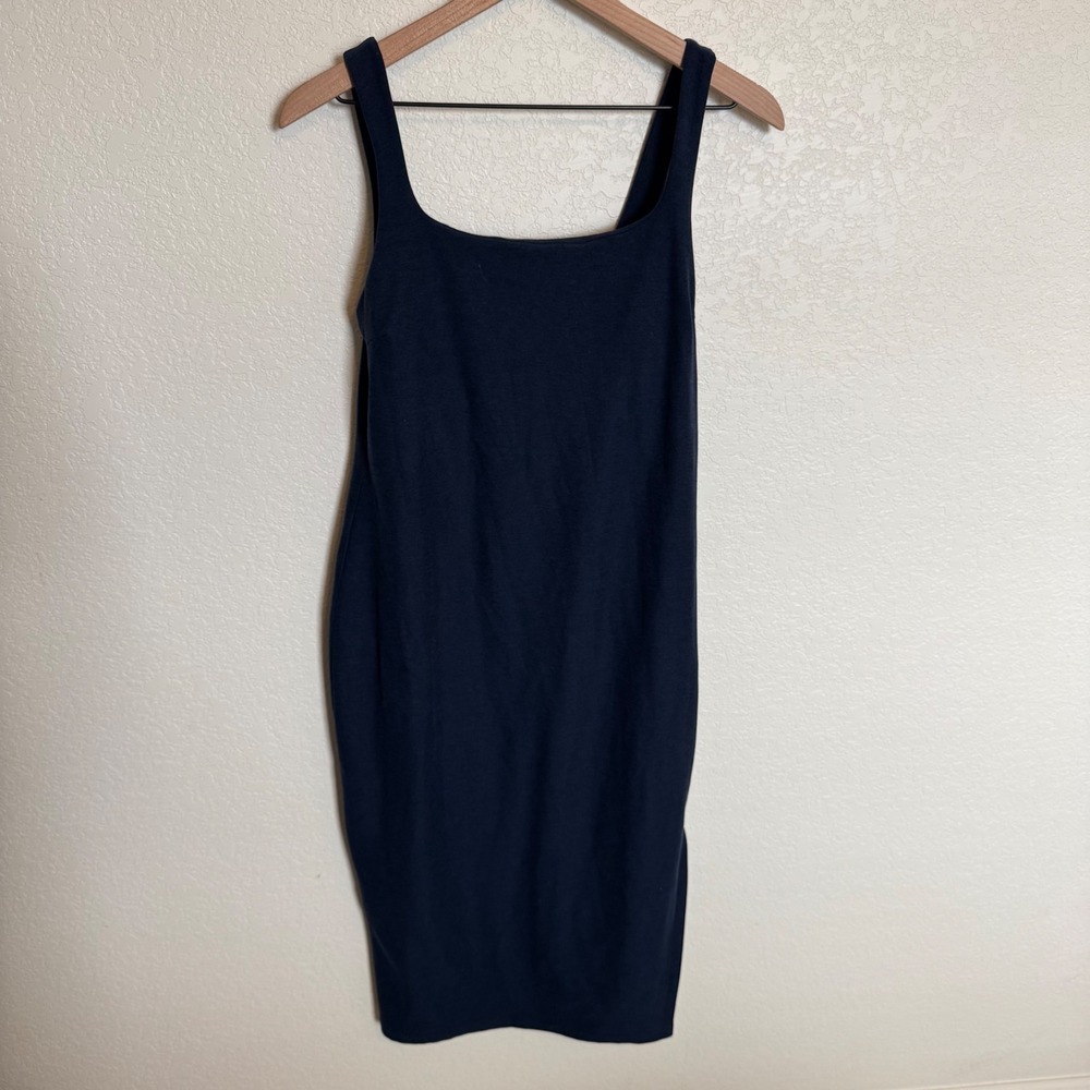 Athleisure Beyond Yoga Midi Dress Large Navy